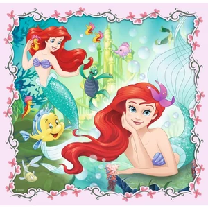 Trefl 34842 - Disney Hercegnők és a kiskedvenceik - 3 az 1-ben (20, 36, 50 db-os) puzzle