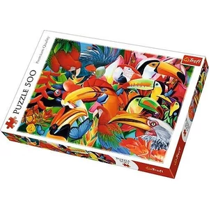 Trefl 37328 - Színes madarak - 500 db-os puzzle
