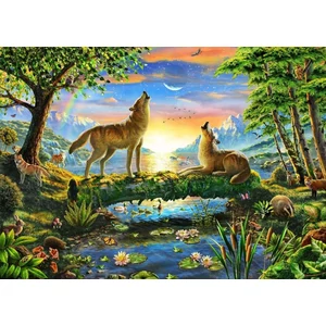 Trefl 37349 - Farkasok - 500 db-os puzzle