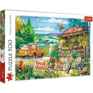 Trefl 37352 - Vidéki reggel - 500 db-os puzzle