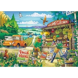 Trefl 37352 - Vidéki reggel - 500 db-os puzzle