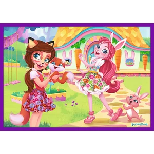 Trefl 90354 - Enchantimals - Kalandok - 10 az 1-ben (20,35,48 db-os) puzzle