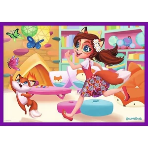 Trefl 90354 - Enchantimals - Kalandok - 10 az 1-ben (20,35,48 db-os) puzzle