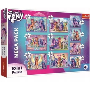 Trefl 10 az 1-ben puzzle (48, 35, 20) My little pony - Mega pack (90389)