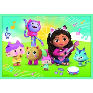 Trefl 96003 - Gabi baba háza - 10 az 1-ben puzzle (20,35,48 db-os) Mega Pack