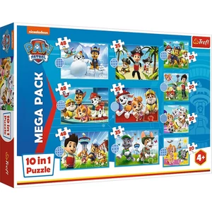 Trefl 96001 - Mancs őrjárat - Mega pack - 10 az 1-ben puzzle (20, 35, 48 db-os)
