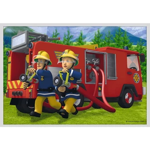 Trefl 90382 - Sam, a tűzoltó - Akcióban - 10 az 1-ben puzzle (20,35,48 db-os)