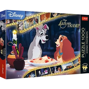 Trefl 10830 - Disney Princess - Susi és Tekergő - 1000 db-os Premium Plus puzzle