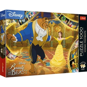 Trefl 10832 - Disney Princess - Szépség és a szörnyeteg - 1000 db-os Premium Plus puzzle