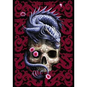 Trefl 10901 - Fantasy Collection - Orientalny Smok - Anne Stokes - 1000 db-os Premium Plus puzzle