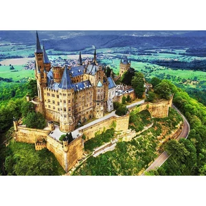 Trefl 10825 - Hohenzollern Castle, Germany - 1000 db-os Premium Plus puzzle