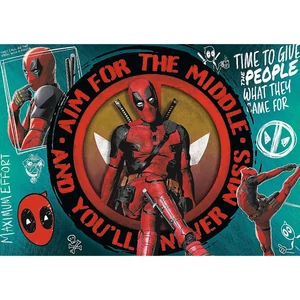 Trefl 10835 - Marvel - Deadpool - 1000 db-os Premium Plus puzzle