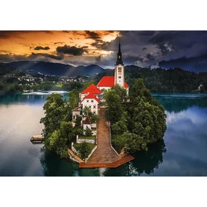Trefl 10797 - Odyssey - Bledi-tó, Szlovénia - 1000-db-os Premium Plus puzzle