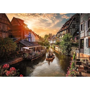 Trefl 10816 - Odyssey - Kis Velence, Franciaország - 1000-db-os Premium Plus puzzle