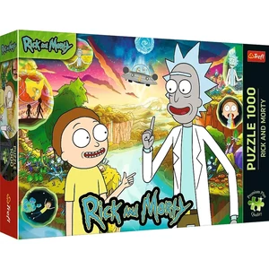 Trefl 10838 - Rick és Morty - 1000 db-os Premium Plus puzzle