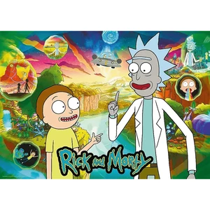 Trefl 10838 - Rick és Morty - 1000 db-os Premium Plus puzzle