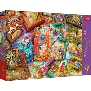 Trefl 10849 - Tea Time - Az újságíró asztala - 1000 db-os Premium Plus puzzle