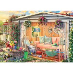 Trefl 10801 - Tea Time - Kedvenc helyem! - 1000-db-os Premium Plus puzzle