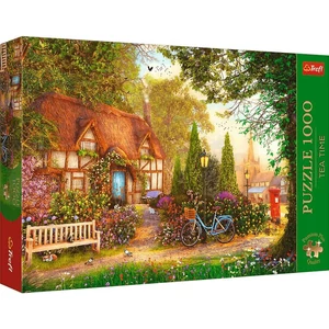 Trefl 10803 - Tea Time - Nádfedeles kunyhó - 1000-db-os Premium Plus puzzle