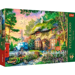Trefl 10852 - Tea Time - Stoney Lane Cottage - 1000 db-os Premium Plus puzzle