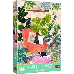 Trefl 10892 - The Art of Colour -  Otthon édes otthon - 1000 db-os Premium Plus puzzle