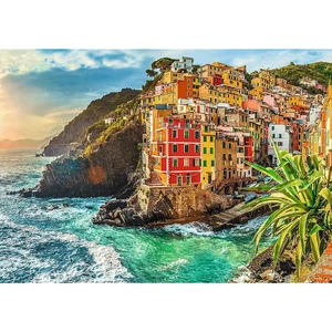 Trefl 10855 - Town of Riomaggiore, Italy - 1000 db-os Premium Plus puzzle