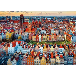 Trefl 10856 - View on Gdańsk, Poland - 1000 db-os Premium Plus puzzle