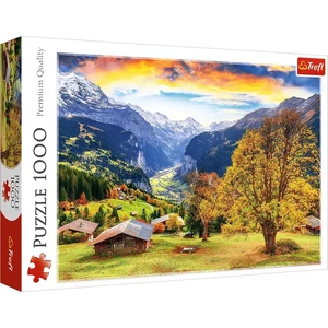 Trefl 10775 - A picturesque alpine village - 1000 db-os puzzle