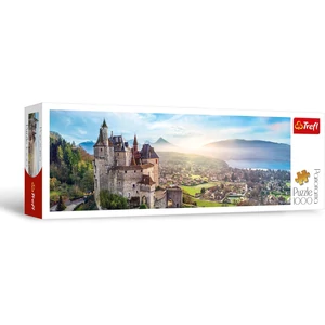 Trefl 29055 - Menthon kastély, Franciaország - 1000 db-os panoráma puzzle