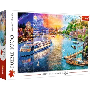 Trefl 10860 - River cruise - Angelo Bonito - 1000 db-os puzzle