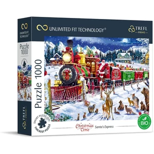 Trefl 10755 - Karácsony Express - 1000 db-os UFT Prime puzzle
