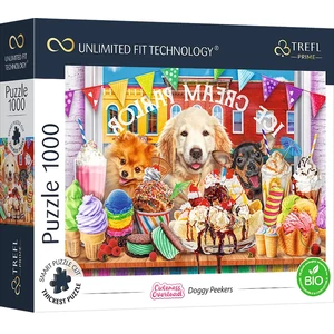 Trefl 10699 - Cuteness Overload - Doggy Peekers -  1000 db-os UFT Prime puzzle