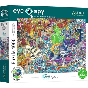 Trefl 10751 - EYE-SPY - TIME TRAVEL - Sydney, Australia - 1000 db-os UFT Prime puzzle