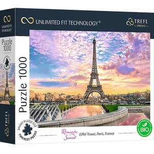 Trefl 10693 - Romantic Sunset - Eiffel Tower, Paris, France - 1000 db-os UFT Prime puzzle