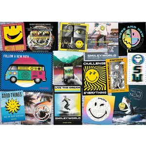 Trefl 10729 - Smiley World - Live positive - 1000 db-os puzzle