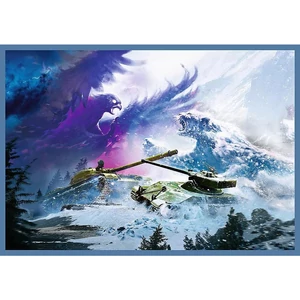 Trefl 13347 - World of Tanks - A nagy tankcsata - 4 x 250 db-os puzzle