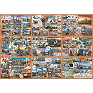 Trefl 81025 - Ezer mérföldes utazás - 13500 db-os UFT Prime puzzle