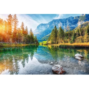 Trefl 26193 - Wanderlust - Az Alpok lábánál, Hintersee tó, Németország - 1500 db-os UFT Prime puzzle