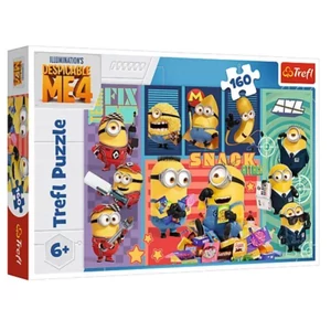 Trefl 15423 - Gru 4 - Minion’s fun - 160 db-os puzzle