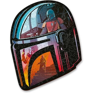 Trefl 20186 - Star Wars  - Mandalorian - 160 db-os Wood Craft Prémium Fa Puzzle