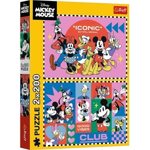 Trefl 13319 - Disney - Mickey Mouse - 2 x 200 db-os puzzle