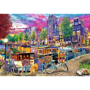 Trefl 37496 - European capitals - 2 x 500 db-os puzzle