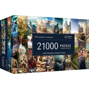 Trefl 81040 - Földi krónikák - Teremtés a jövőbe - 21000 db-os UFT puzzle
