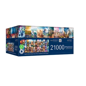 Trefl 81040 - Földi krónikák - Teremtés a jövőbe - 21000 db-os UFT puzzle