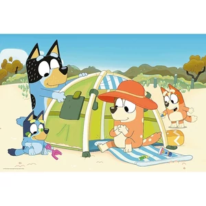 Trefl 14357 - Bluey nagyszerű napja - 24 db-os Maxi puzzle