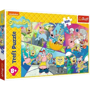 Trefl 23038 - Spongyabob és Bikinifenék lakói - 300 db-os puzzle