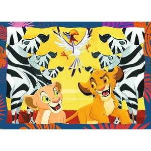 Trefl 34653 - Az oroszlánkirály - 4 az 1-ben (35, 48, 54, 70 db-os) puzzle