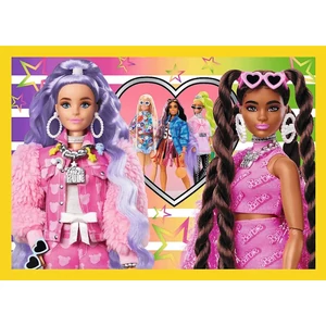 Trefl 34626 - Disney Princess - Barbie - 4 az 1-ben puzzle (35,48,54,70 db-os)