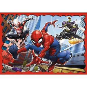Trefl 34384 - A hős Pókember - 4 az 1-ben puzzle (35,48,54,70 db-os)