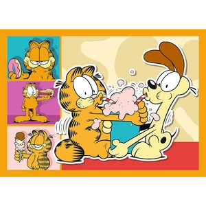 Trefl 34673 - Garfield - 4 az 1-ben puzzle (35,48,54,70 db-os)